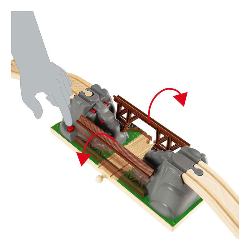 Afbeelding laden in galerijviewer, Brio speelgoed | wooden toys - klapbrug (33381)