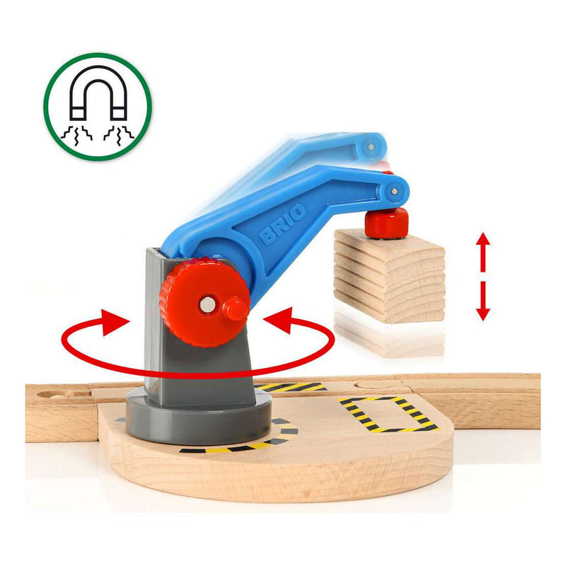 Afbeelding laden in galerijviewer, Ravensburger brio treinset hijs en laad startset - 14dlg.