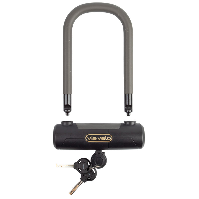 Afbeelding laden in galerijviewer, Via velo heavy-duty mini shackle lock