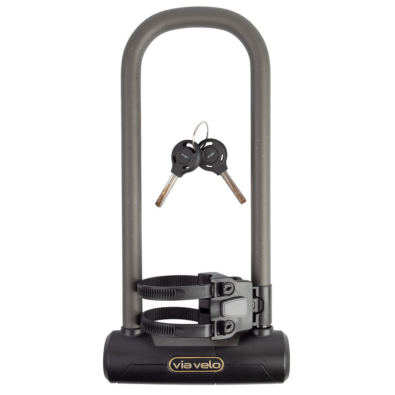 Afbeelding laden in galerijviewer, Via velo heavy-duty shackle lock
