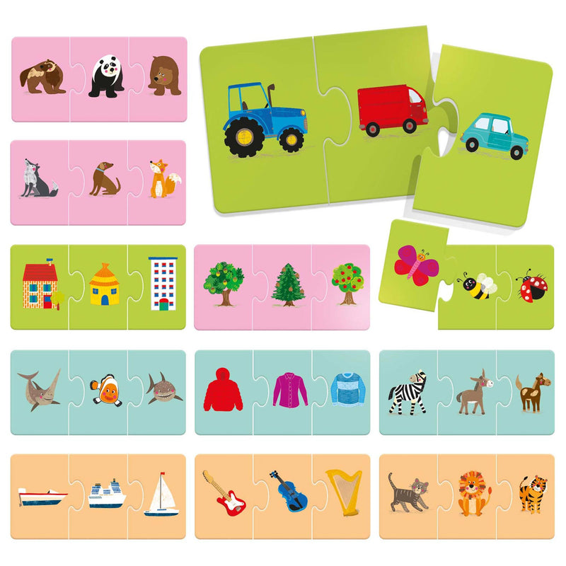 Load image into Gallery viewer, Headu Puzzel en Vergelijken, 36st.