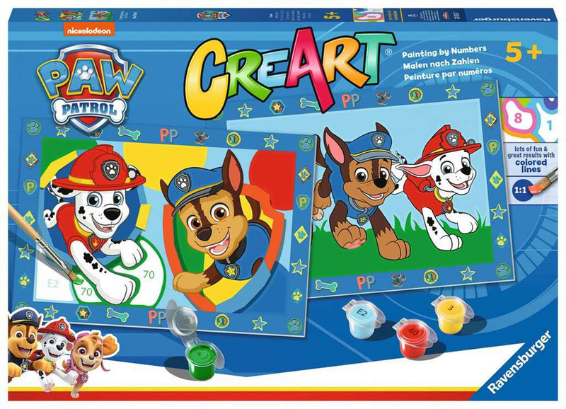 Load image into Gallery viewer, Ravensburger creart schilderen op nummer - paw patrol
