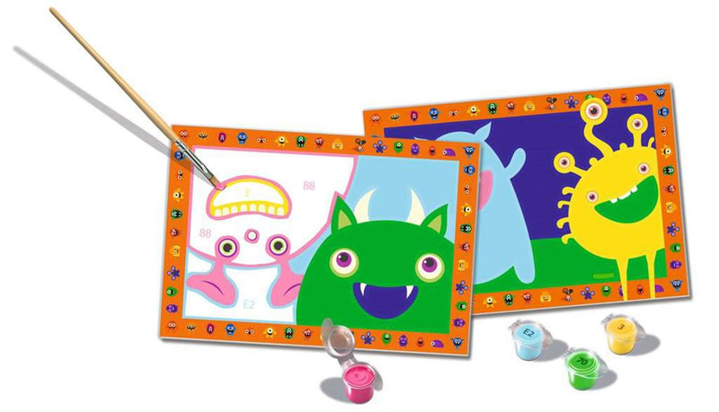 Load image into Gallery viewer, Ravensburger creart silly monsters