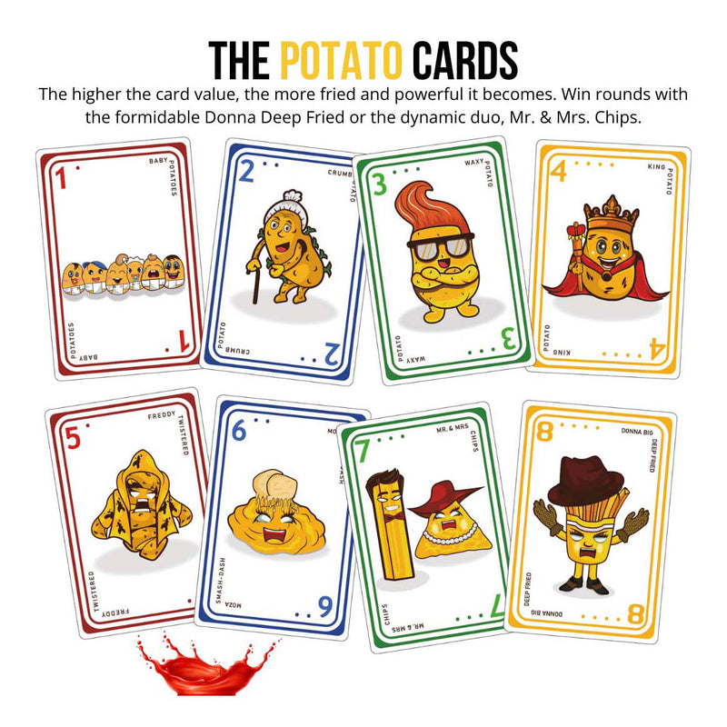 Load image into Gallery viewer, Fried potatoes card game original edition (engelstalig)