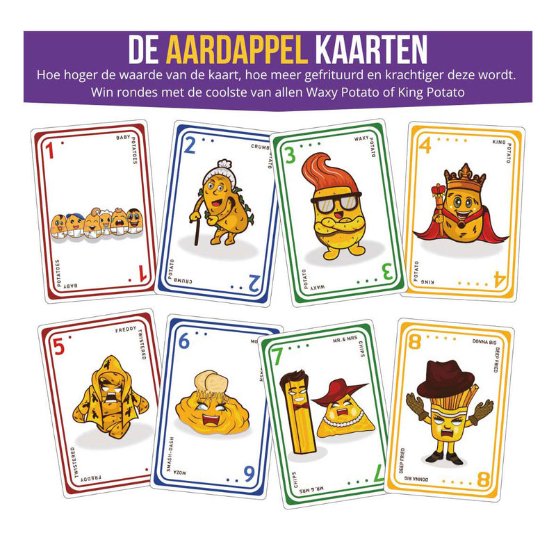Load image into Gallery viewer, Fried potatoes kaartspel deep fried editie (nl)