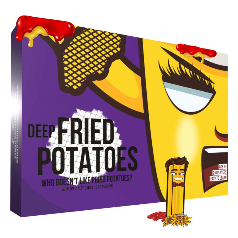 Load image into Gallery viewer, Fried potatoes card game deep fried edition (engelstalig)