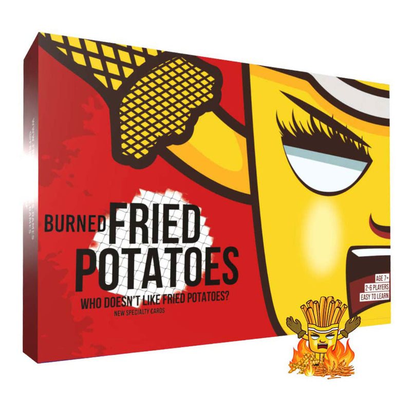 Load image into Gallery viewer, Fried potatoes card game burned edition (engelstalig)