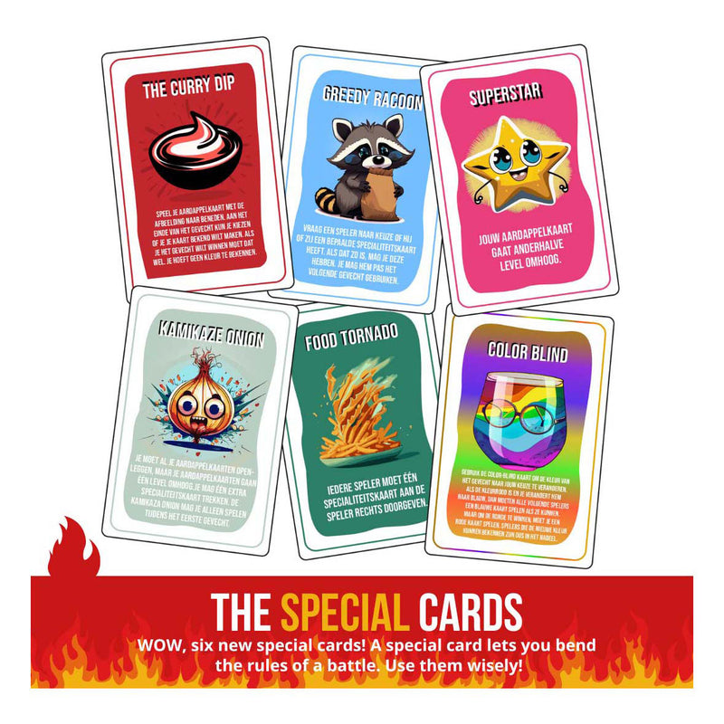 Load image into Gallery viewer, Fried potatoes card game burned edition (engelstalig)