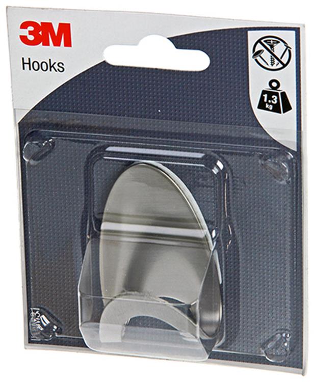 Laden Sie das Bild in Galerie -Viewer, 3m 1052717 - hook adhesive metal oval | 1 stuks