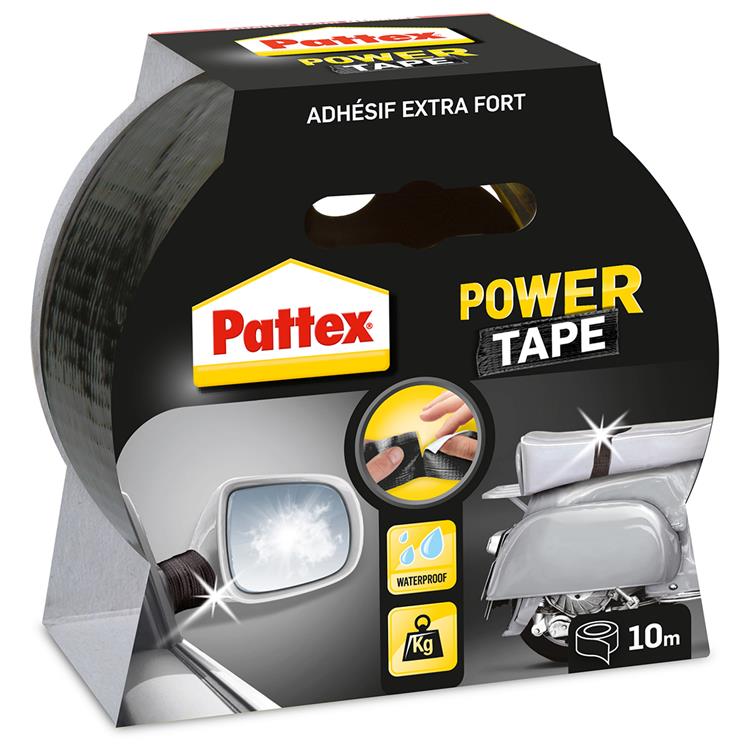 Afbeelding laden in galerijviewer, Pattex power tape 10 m zwart | power ducktape voor universeel gebruik | waterdichte extreem sterk | premium grip ducktape.