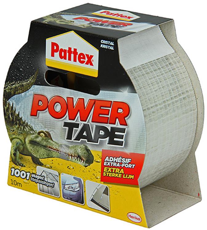 Afbeelding laden in galerijviewer, Pattex power tape 10 m transparant | ducttape waterdicht | extreem sterk premium grip.