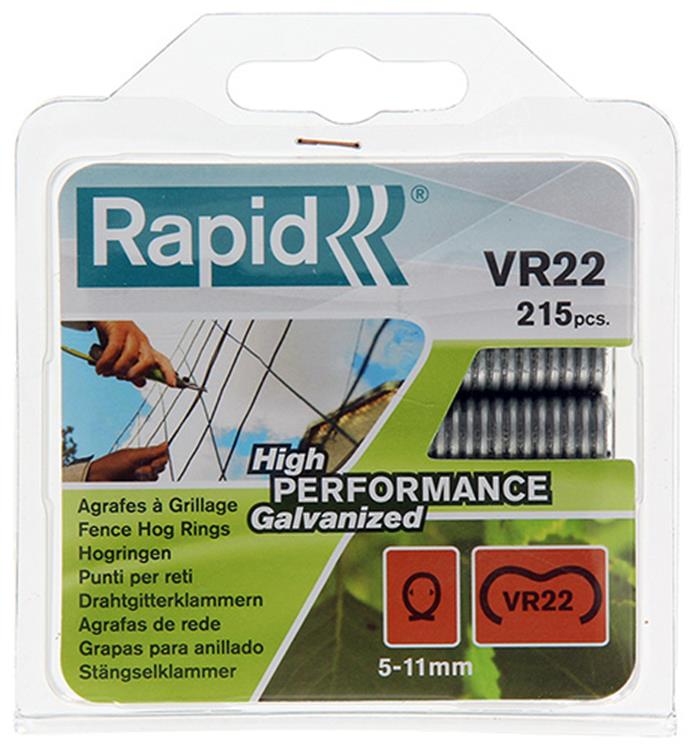 Afbeelding laden in galerijviewer, Rapid 1011745 - hogringen (215) vr 22 galva c | 5 stuks