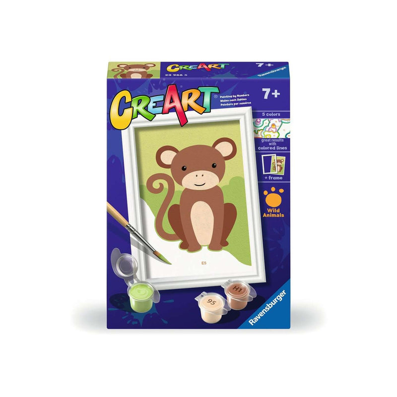 Load image into Gallery viewer, Ravensburger creart wild monkey