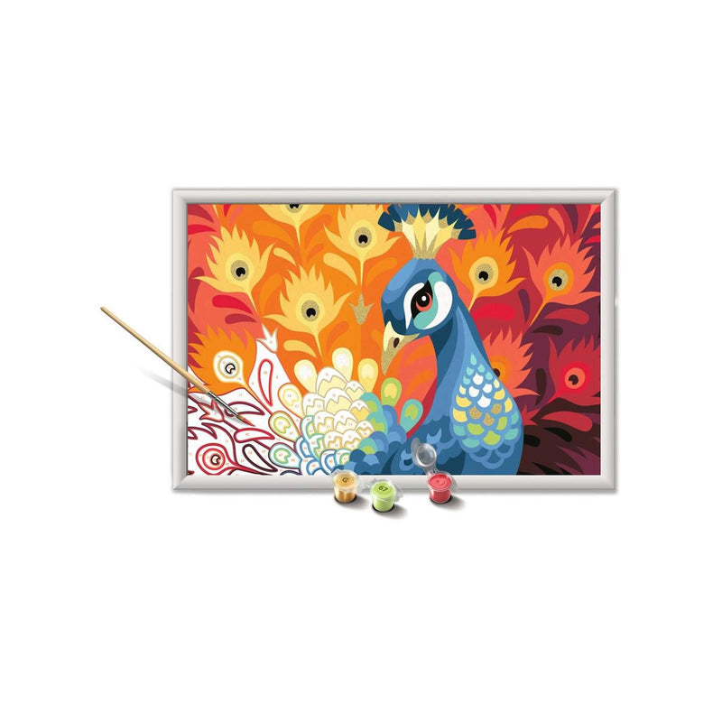 Load image into Gallery viewer, Ravensburger creart schilderen op nummer - trotse pauw