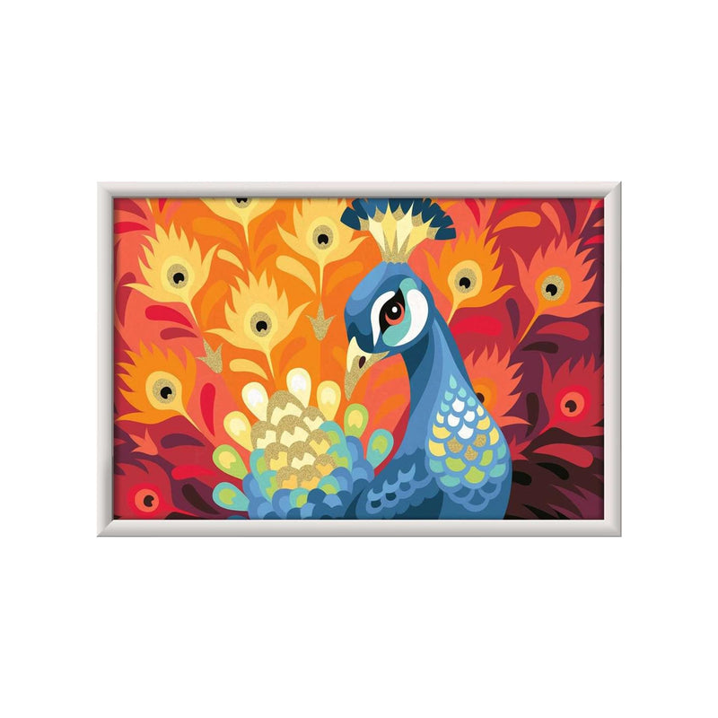 Load image into Gallery viewer, Ravensburger creart schilderen op nummer - trotse pauw