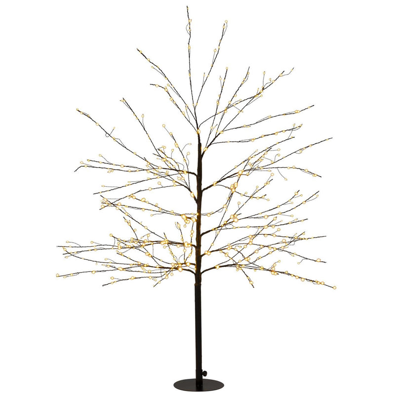 ギャラリービューアに画像をロードする, Anna's collection verlichte boom 600led classic warm h120cm met flits functie, dimmer en 8uur timer ip44