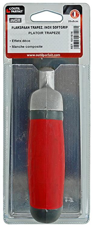 Chargez l'image dans la visionneuse de la galerie, L?outil parfait 1011614 - plakspaan trapez. inox softgrip 20x8cm | 4 stuks