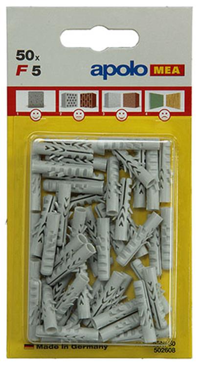 Afbeelding laden in galerijviewer, Celo 1015368 - 50 nylon pluggen f 502608 5 mm | 5 stuks