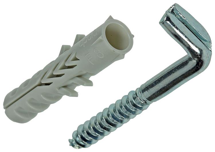 Afbeelding laden in galerijviewer, Celo 1015384 - 5 nylon pluggen f 8 mm + schroefduimen 502621 | 5 stuks