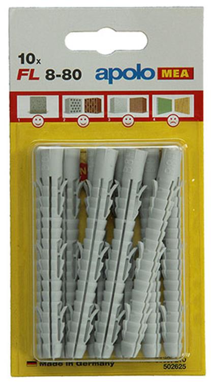 Afbeelding laden in galerijviewer, Celo 1015387 - 10 lange nylon pluggen fl 502625 8 mm | 5 stuks