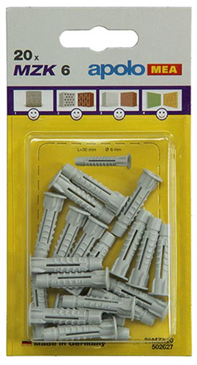 Afbeelding laden in galerijviewer, Celo 1015433 - 20 universeelpluggen mzk 502627 6mm | 5 stuks