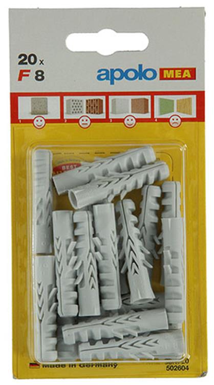 Afbeelding laden in galerijviewer, Celo 1015364 - 20 nylon pluggen f 502604 8 mm | 5 stuks