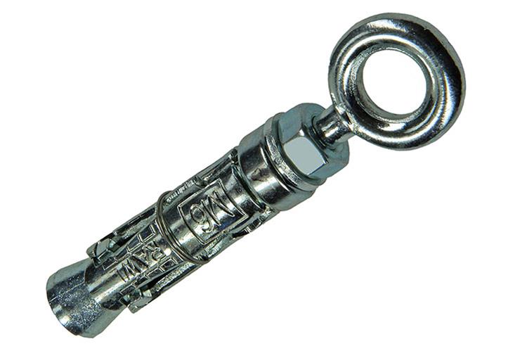 Afbeelding laden in galerijviewer, Celo 1003159 - 2 expansieankers mo 12mm + oogbout 6x50mm 502718 | 5 stuks