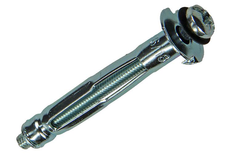 Afbeelding laden in galerijviewer, Celo 1003286 - 5 metale gipsplaatpluggen hrm 502699 8mm 4x20mm | 5 stuks