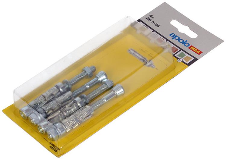 Afbeelding laden in galerijviewer, Celo 1003152 - 4 expansieankers ze 12mm draadst.502709 6x85mm | 5 stuks