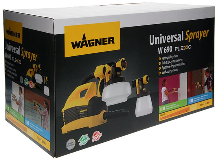 Afbeelding laden in galerijviewer, Wagner 1049081 - universal sprayer w 690 flexio | 1 stuks