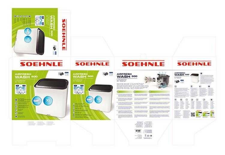 Afbeelding laden in galerijviewer, Soehnle 1059680 - airfresh wash 500 | 2 stuks