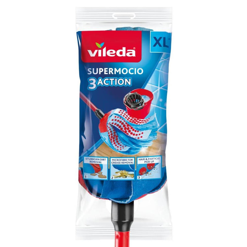 Cargue la imagen en el visor de la galería, Vileda supermocio telesteel + mop