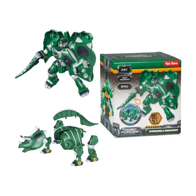 Laden Sie das Bild in Galerie -Viewer, Toi-toys roboforces montage robot dino