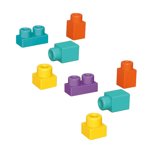 Afbeelding laden in galerijviewer, Toi-toys little stars soft bouwstenen in opbergbox - 48st.