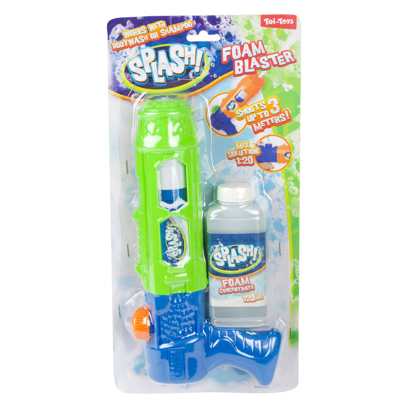 Afbeelding laden in galerijviewer, Toi-toys splash schuimpistool 24cm + 120ml schuim 2 assorti