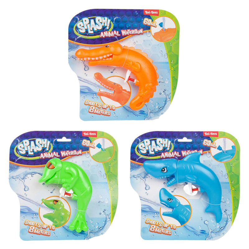 Afbeelding laden in galerijviewer, Toi-toys splash waterpistool dier met bewegende bek