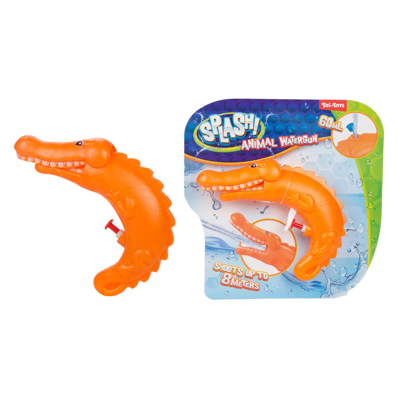 ギャラリービューアに画像をロードする, Toi-toys splash waterpistool dier met bewegende bek