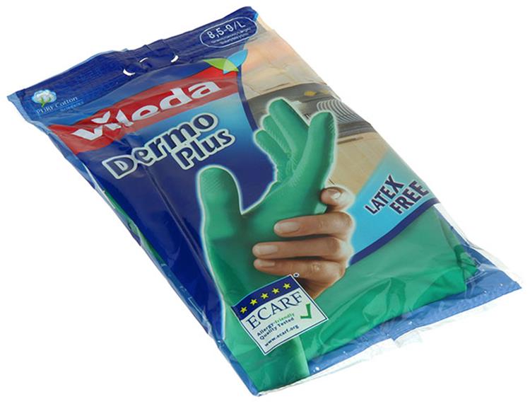 Afbeelding laden in galerijviewer, Vileda 1046053 - handschoenen dermoplus l | 12 stuks