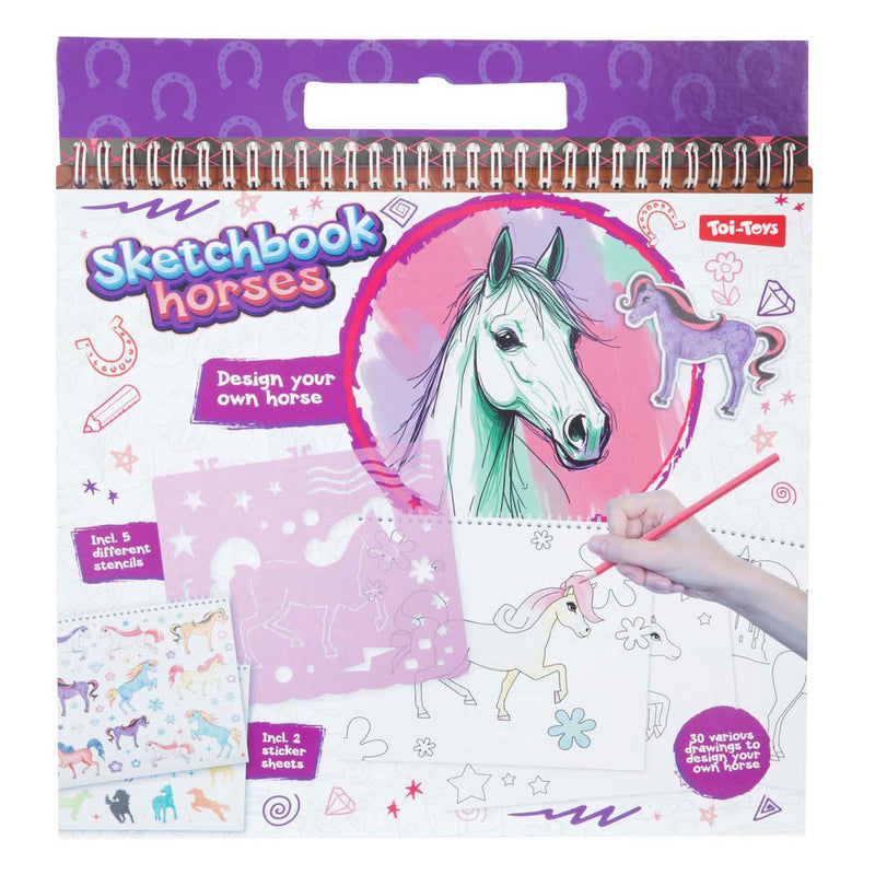 Load image into Gallery viewer, Toi-toys design je eigen pony schetsboek