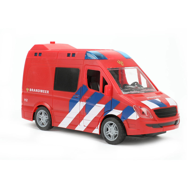 Afbeelding laden in galerijviewer, Toi-toys brandweerwagen met licht en geluid