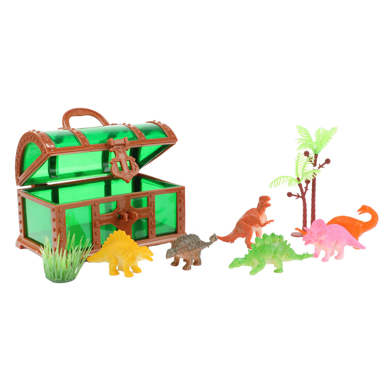 Load image into Gallery viewer, Toi-toys schatkist met dino's