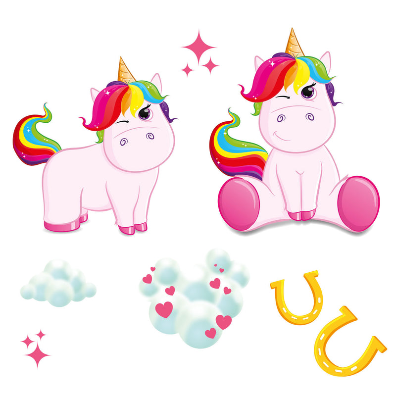 Load image into Gallery viewer, Toi-toys muurdeco stickers eenhoorn