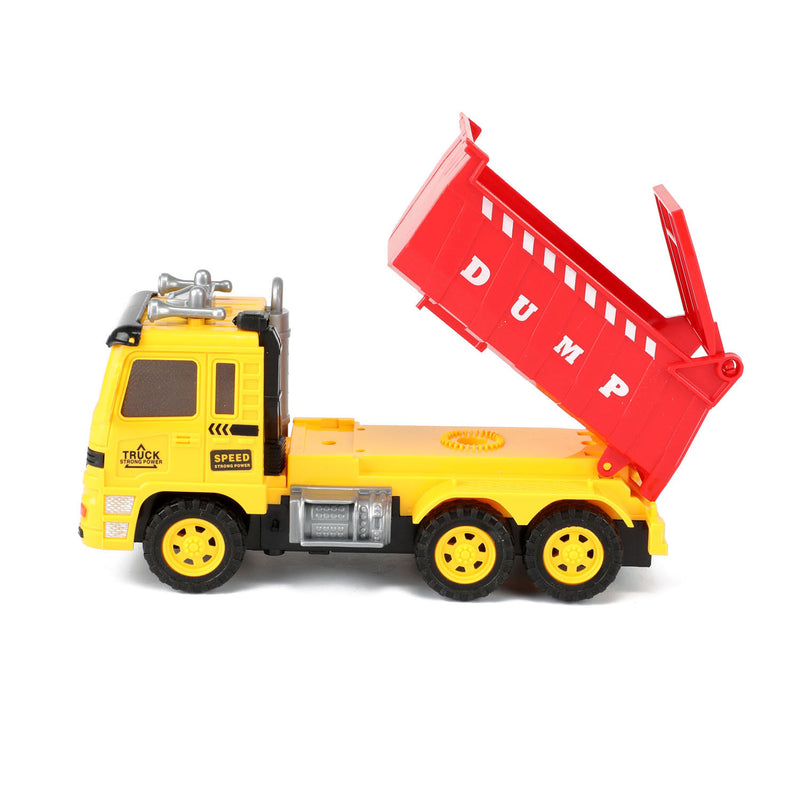 Afbeelding laden in galerijviewer, Cars trucks vehicool kiepwagen met graafmachine