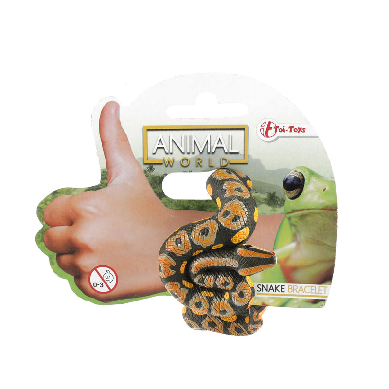 Afbeelding laden in galerijviewer, Toi-toys toi toys animal world levensechte slang armband
