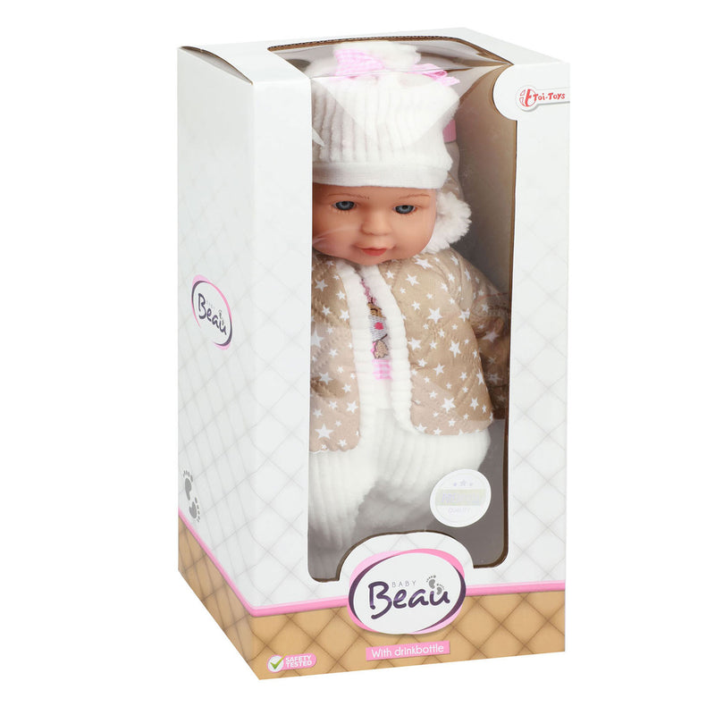 Chargez l'image dans la visionneuse de la galerie, Toi-toys lovely baby babypop winterkleren en flesje