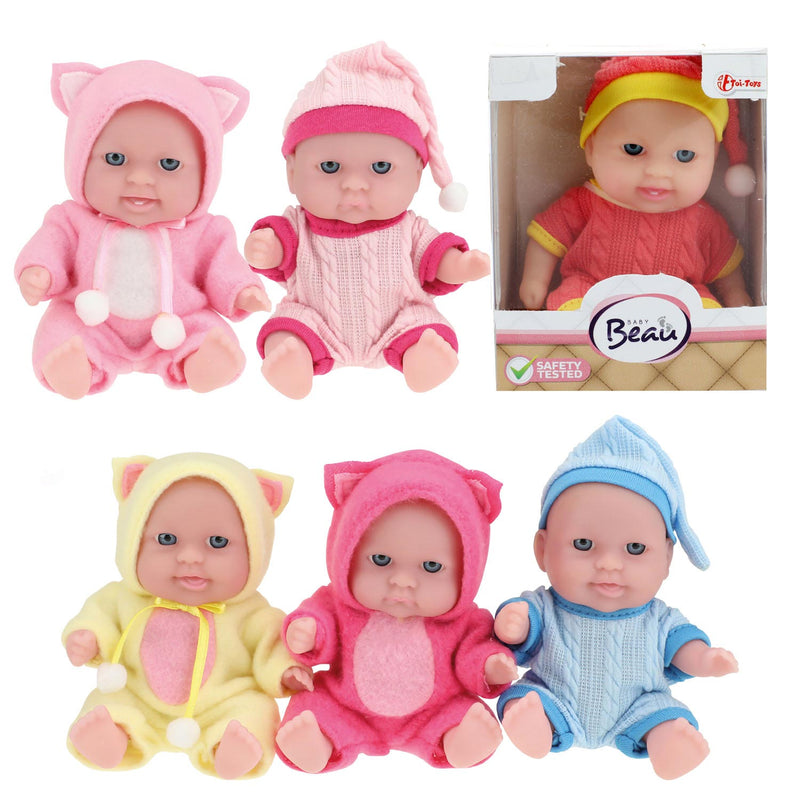 Load image into Gallery viewer, Toi-toys baby beau babypopje met slaapmuts