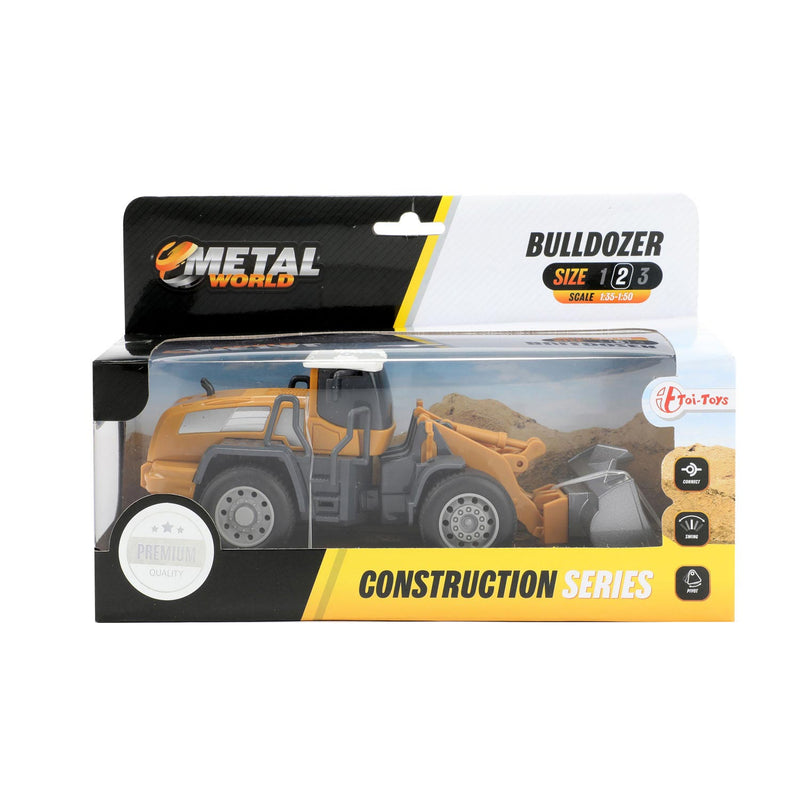 Load image into Gallery viewer, Toi-toys metalworld bouwvoertuig -wiellader 1:55