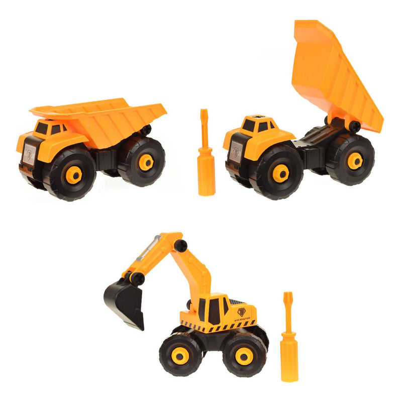 Load image into Gallery viewer, Toi-toys cars trucs constructie werkvoertuig