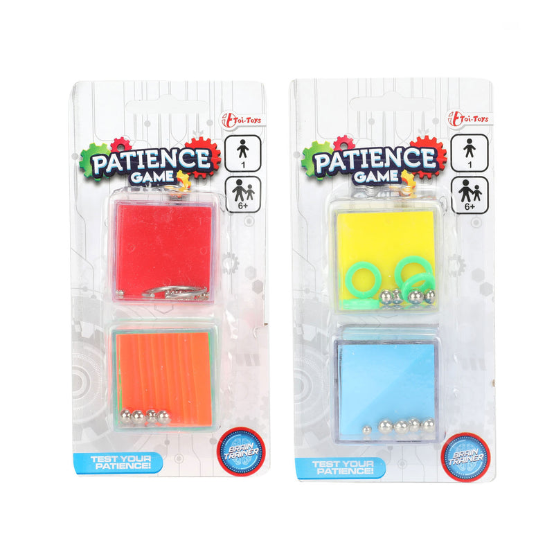 Afbeelding laden in galerijviewer, Toi-toys geduldspel fidget kubus, 2st.