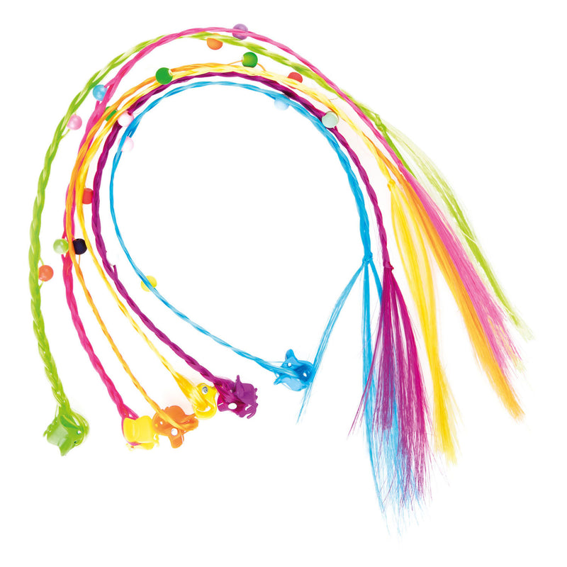 Load image into Gallery viewer, Toi-toys haarlok haarclip met hartjes, 6st.